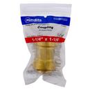 Jones Stephens Rough Brass Push On Coupling 