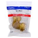 Jones Stephens Rough Brass Brass Push 90&deg; Elbow 