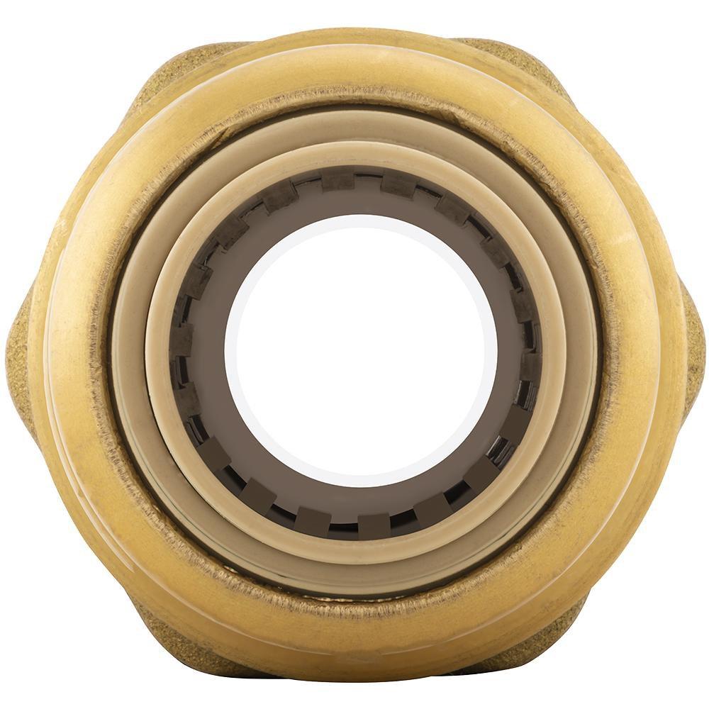 Jones Stephens Rough Brass Push On Reducing Adapter 