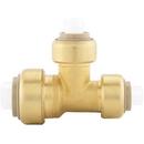 Jones Stephens Rough Brass Push On Reducing Tee 