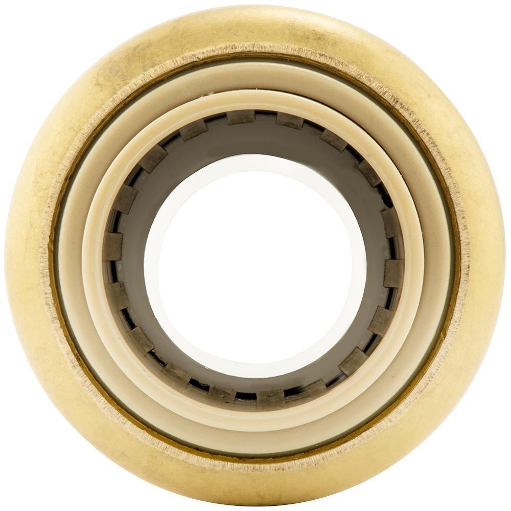 Jones Stephens Rough Brass Push Global Brass Coupling 