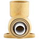 Jones Stephens Rough Brass Push x FNPT 200 psi Brass 90 Degree Elbow 