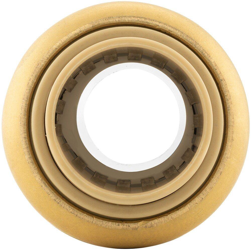 Jones Stephens Rough Brass Push x FNPT 200 psi Brass Adapter 