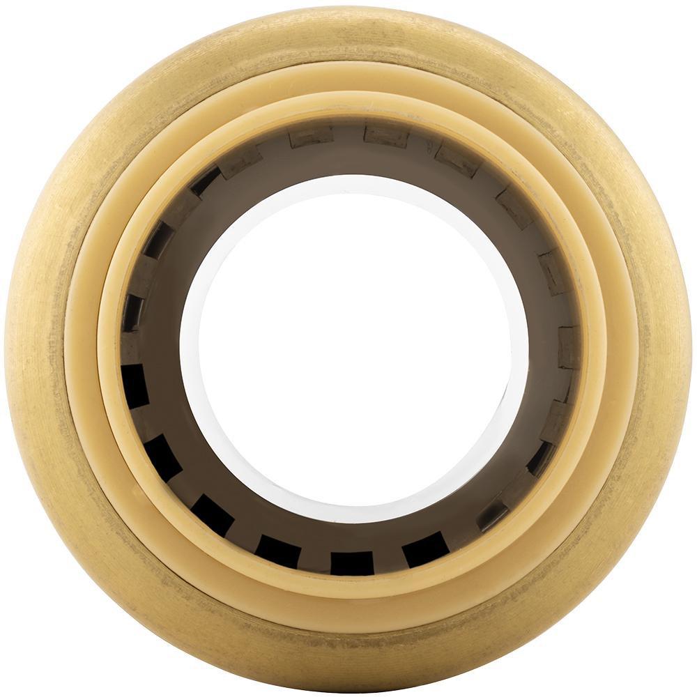 Jones Stephens Rough Brass Push On Transition Coupling 