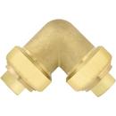 Jones Stephens Rough Brass Brass Push 90&deg; Elbow 