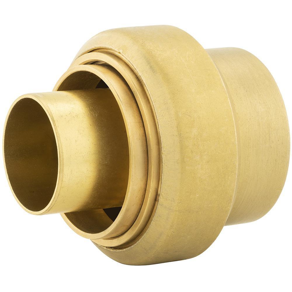 Jones Stephens Rough Brass Push On Cap 