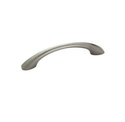 3-3/4 in. Center-to-Center Cabinet Pull in Satin Nickel (Pack of 10)