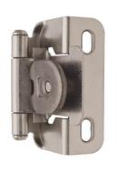 Amerock Satin Nickel *CVR* 1/2IN (13 MM) OVERLAY SINGLE 