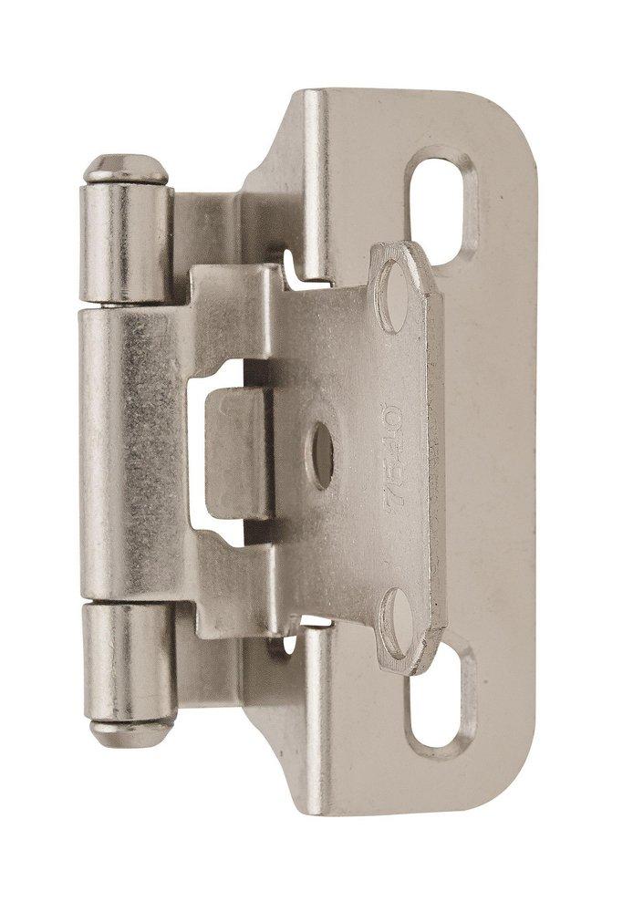 Amerock Satin Nickel *CVR* 1/4 IN (6 MM) OVERLAY SELF-CL 