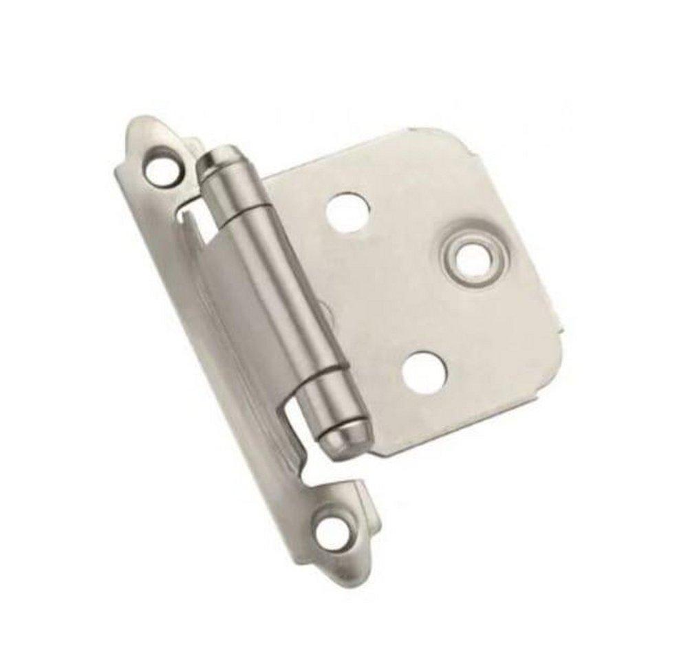 Amerock Satin Nickel 3/4 in. Hinge 