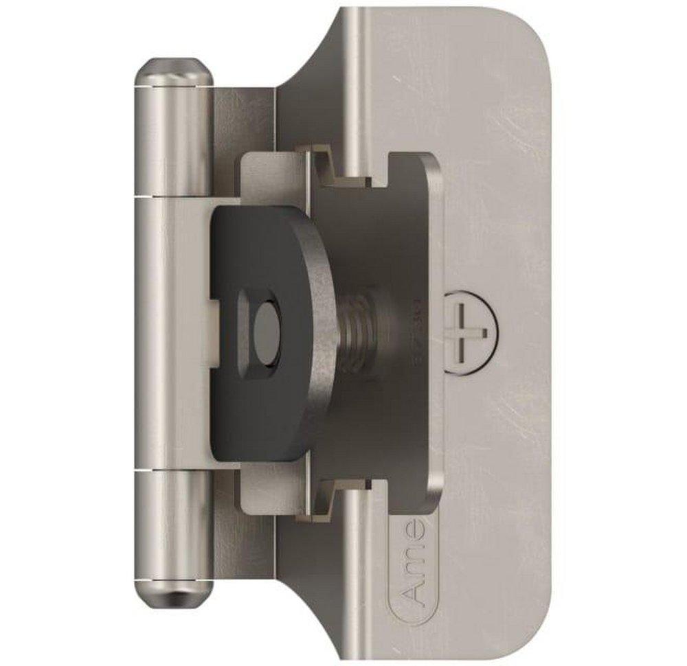 Amerock Satin Nickel 1-3/8 in. Hinge 