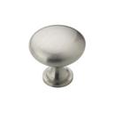 1-1/4 in. Round Cabinet Knob in Satin Nickel (Pack of 10)