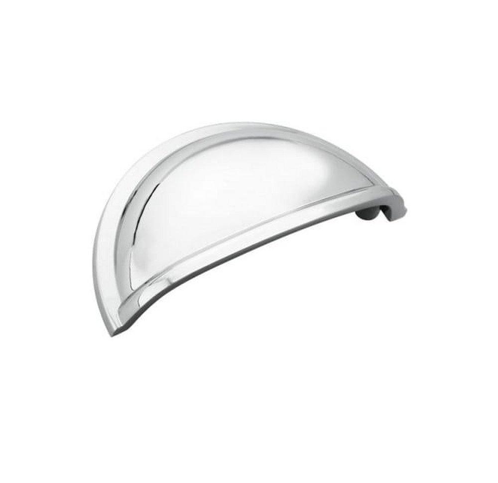 Amerock Polished Chrome 3 in. Center-to-Center Cup Pull 