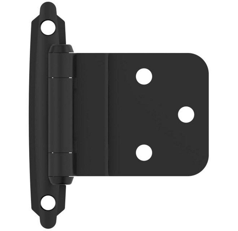 Amerock Flat Black 1-1/16 in. Hinge 