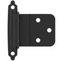 Amerock Flat Black 1-1/16 in. Hinge 
