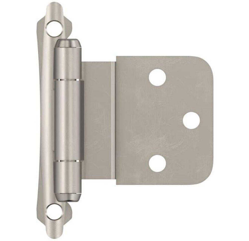 Amerock Satin Nickel 1-1/16 in. Hinge 