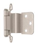 Amerock Satin Nickel *CVR* 3/8IN (10 MM) INSET SELF-CLOS 
