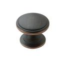 1-1/4 in. Round Knob in Oil Rubbed Bronze (Pack of 10)