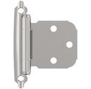 Amerock Polished Chrome Self Close Face Mount Overlay Variable Hinge (Pair) 