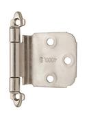 Amerock Polished Chrome Self Close Face Mount Overlay Variable Hinge (Pair) 