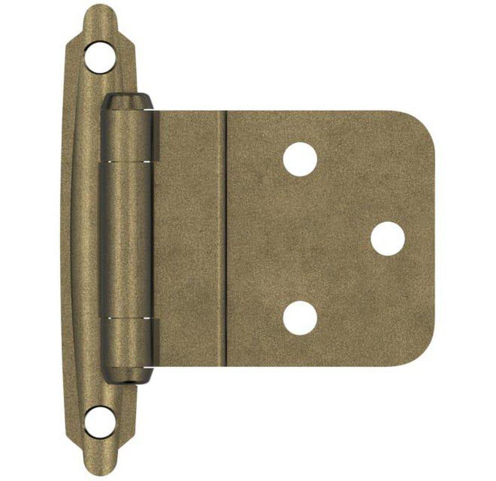 Amerock Burnished Brass 1-1/16 in. Hinge 
