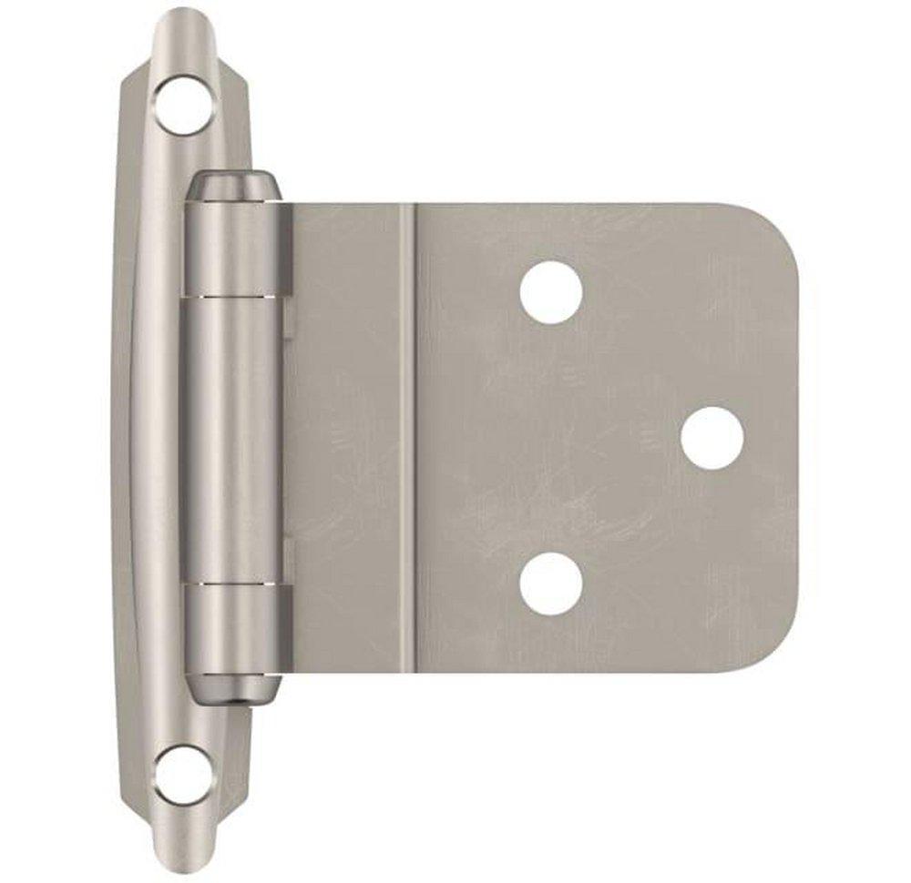 Amerock Satin Nickel 1-1/16 in. Hinge 