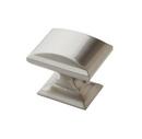1-1/4 in. Rectangle Cabinet Knob in Satin Nickel (Pack of 10)