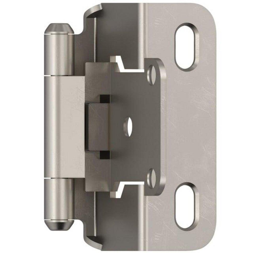 Amerock Satin Nickel 1-5/16 in. Hinge 