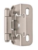 Amerock Satin Nickel *CVR* 1/2IN (13 MM) OVERLAY SELF-CL 