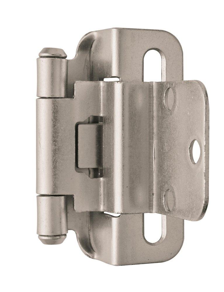 Amerock Satin Nickel *CVR* 3/8IN (10 MM) INSET SELF-CLOS 