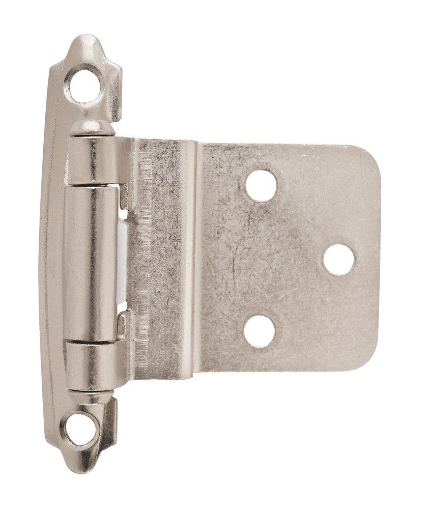 Amerock Satin Nickel 2-3/4 in. Cabinet Hinge (Pack of 10) 