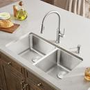 BLANCO Stainless Steel 33 x 18 in. No Hole Double Bowl Undermount Kitchen Sink 