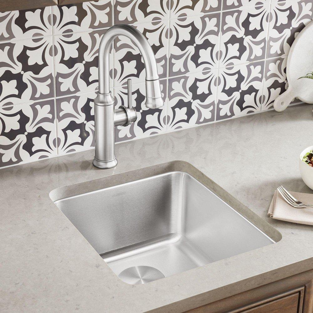 BLANCO Stainless Steel 16 x 18 in. Undermount Bar Sink 