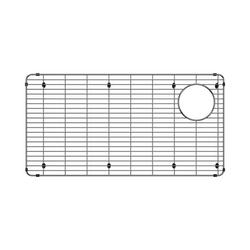 30-3/8 x 14-3/4 in. Stainless Steel Sink Grid