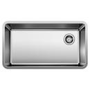BLANCO Stainless Steel 33 x 18 in. Stainless Steel Single Bowl Undermount Kitchen Sink 