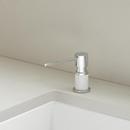 BLANCO Chrome Deck Mount Brass Soap and Lotion Dispenser 