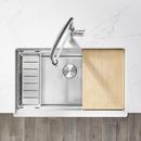 BLANCO Satin Stainless Steel 33 x 20-1/2 in. Stainless Steel Single Bowl Farmhouse Kitchen Sink 