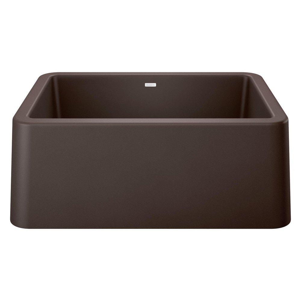 BLANCO Caf&eacute; 27 x 19 in. Composite Single Bowl Farmhouse Kitchen Sink 