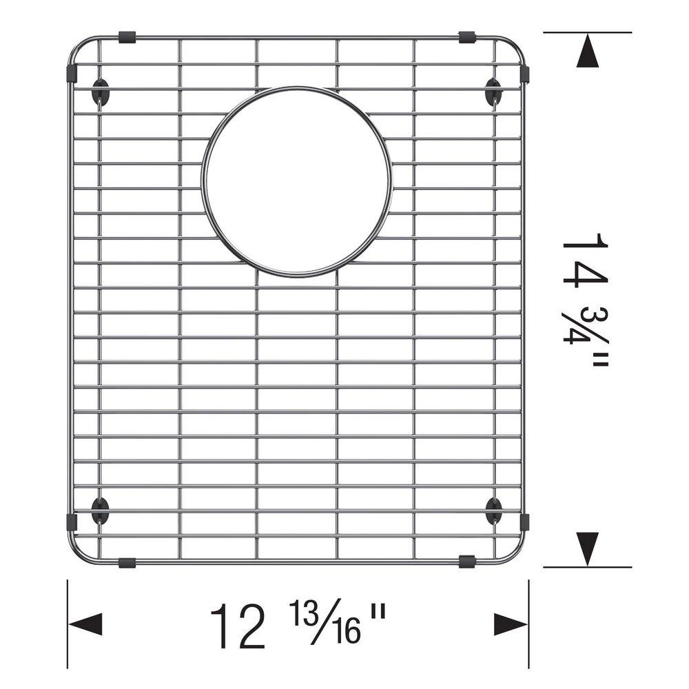 BLANCO Stainless Steel Stainless Steel Basin Rack 