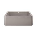30 x 19 in. Silgranit® Single Bowl Farmhouse Kitchen Sink in Concrete Grey