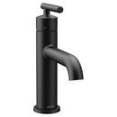 Single Handle Monoblock Bathroom Sink Faucet in Matte Black