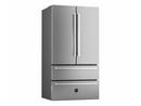 Bertazzoni Spa Stainless Steel 35-7/8 in. 21 cu. ft. Counter Depth French Door Refrigerator