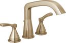 Single Handle Roman Tub Faucet in Champagne Bronze (Trim Only)