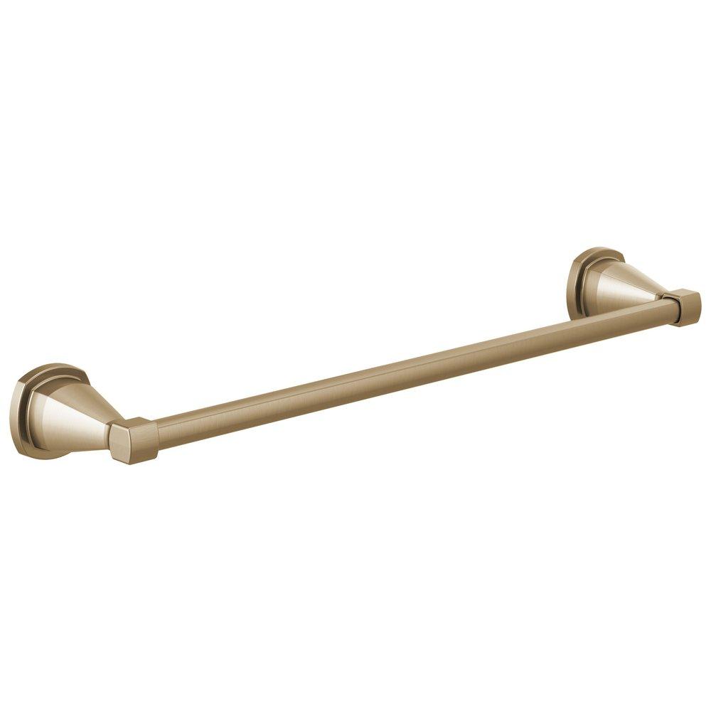 Delta Faucet Champagne Bronze 18 in. Towel Bar 