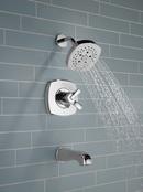 Delta Faucet Matte Black Two Handle Multi Function Bathtub & Shower Faucet (Trim Only) 