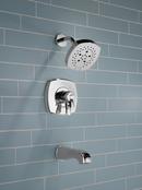 Delta Faucet Matte Black Two Handle Multi Function Bathtub & Shower Faucet (Trim Only) 