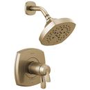 Two Handle Multi Function Shower Faucet in Brilliance® Champagne Bronze (Trim Only)