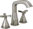Two Handle Widespread Bathroom Sink Faucet in Stainless