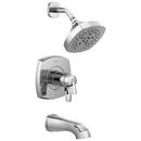 Two Handle Multi Function Bathtub & Shower Faucet in Chrome (Trim Only)