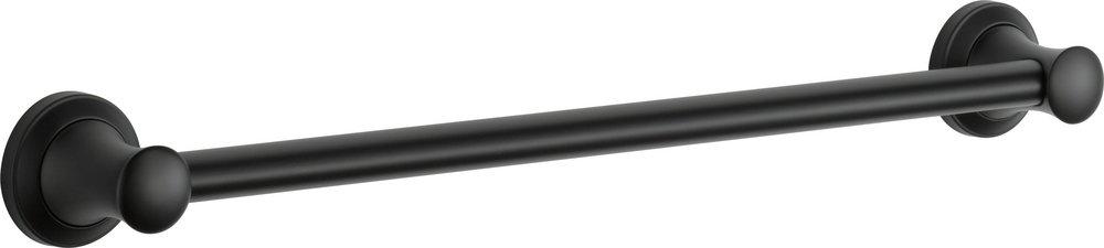 Delta Faucet Matte Black 24 in. Grab Bar 